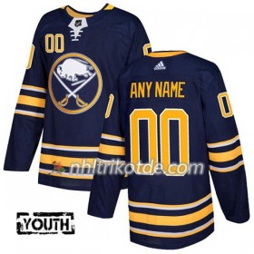 Buffalo Sabres Trikot Custom Adidas 2017-2018 Marineblau Authentic - Kinder
